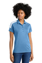 Sport-Tek ®  Women's Competitor ™  United Polo LST104 - Carolina Blue/ White