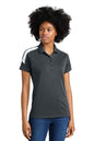 Sport-Tek ®  Women's Competitor ™  United Polo LST104 - Iron Grey/ White