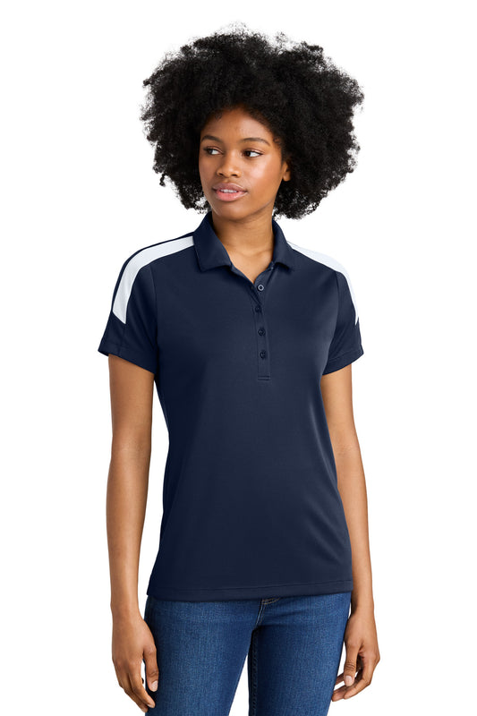 Sport-Tek ®  Women's Competitor ™  United Polo LST104 - True Navy/ White
