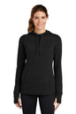 Sport-Tek  ®  Women's PosiCharge  ®  Tri-Blend Wicking Fleece Hooded Pullover. LST296