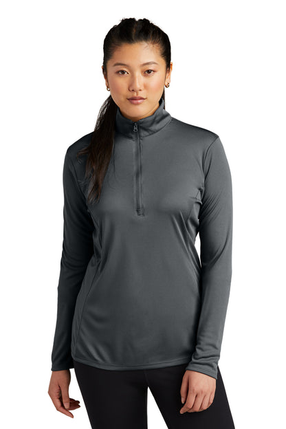 Sport-Tek ®  Women's PosiCharge ®  Competitor ™  1/4-Zip Pullover. LST357