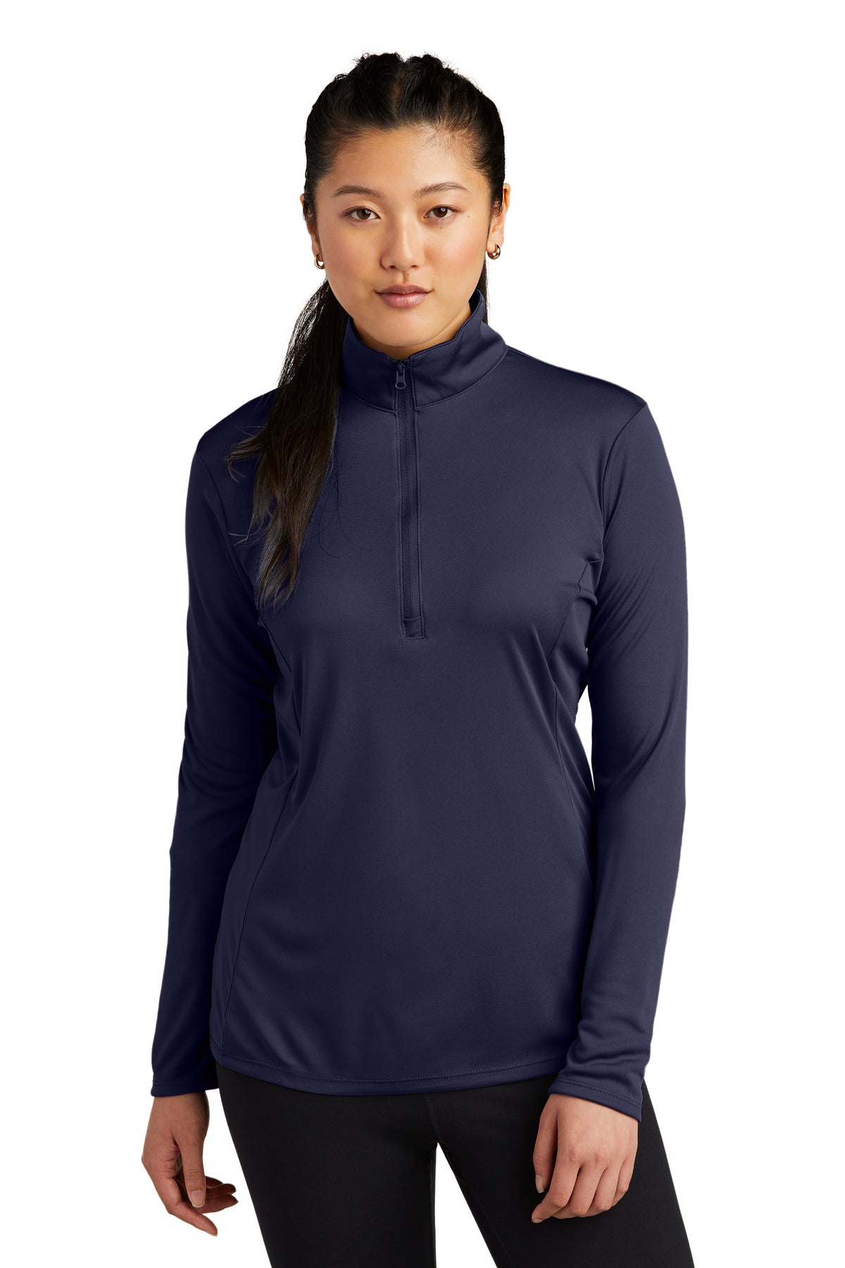 Sport-Tek ®  Women's PosiCharge ®  Competitor ™  1/4-Zip Pullover. LST357