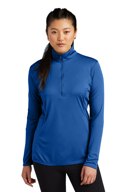 Sport-Tek ®  Women's PosiCharge ®  Competitor ™  1/4-Zip Pullover. LST357