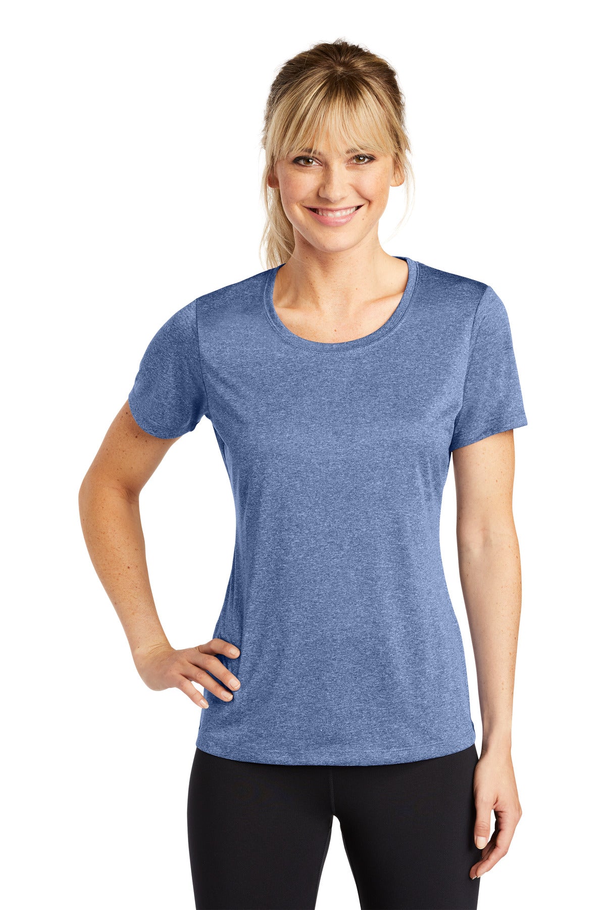 Sport-Tek ®  Women's Heather Contender ™  Scoop Neck Tee. LST360