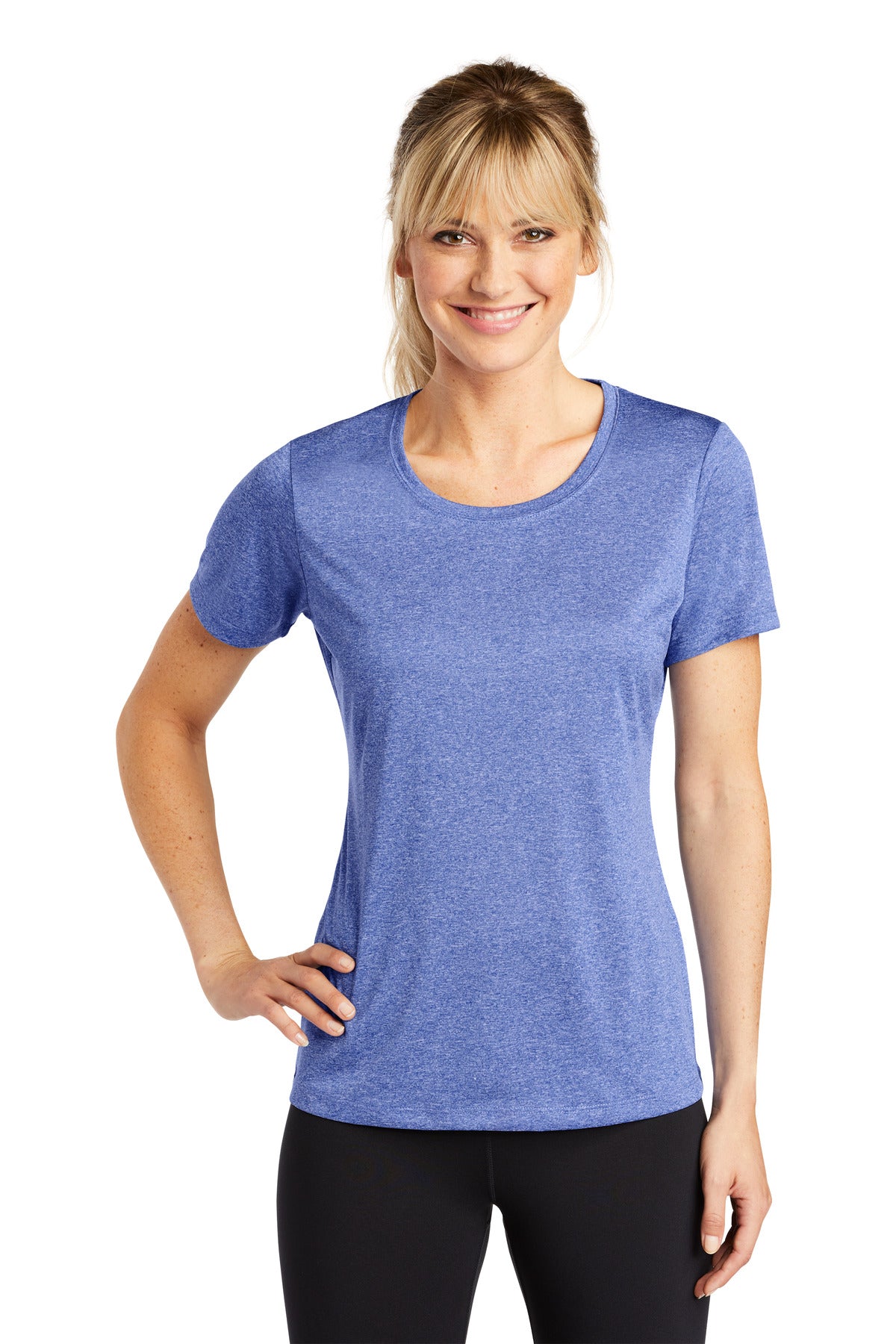 Sport-Tek ®  Women's Heather Contender ™  Scoop Neck Tee. LST360