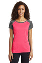 Sport-Tek  ®  Women's Heather-On-Heather Contender  ™  Scoop Neck Tee. LST362