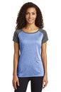 Sport-Tek  ®  Women's Heather-On-Heather Contender  ™  Scoop Neck Tee. LST362