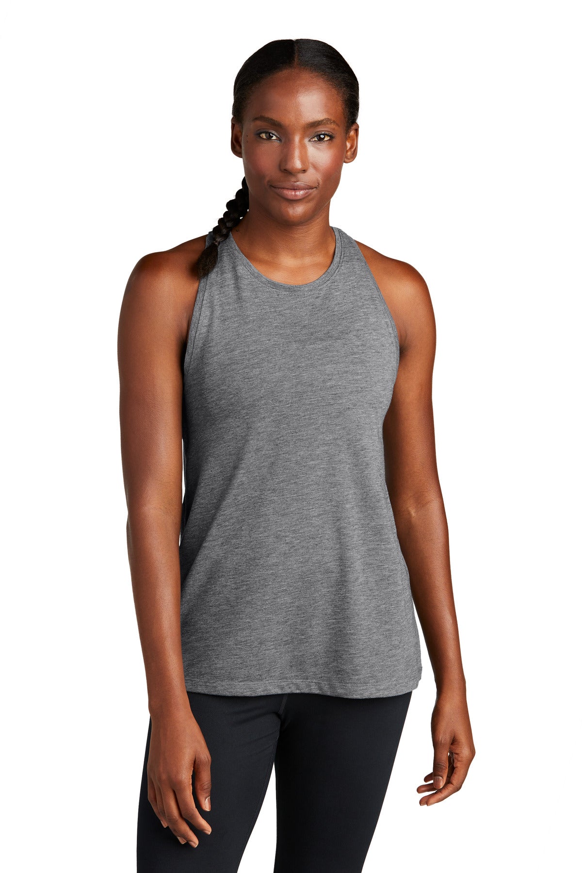 Sport-Tek  ®  Women's PosiCharge  ®  Tri-Blend Wicking Tank. LST402