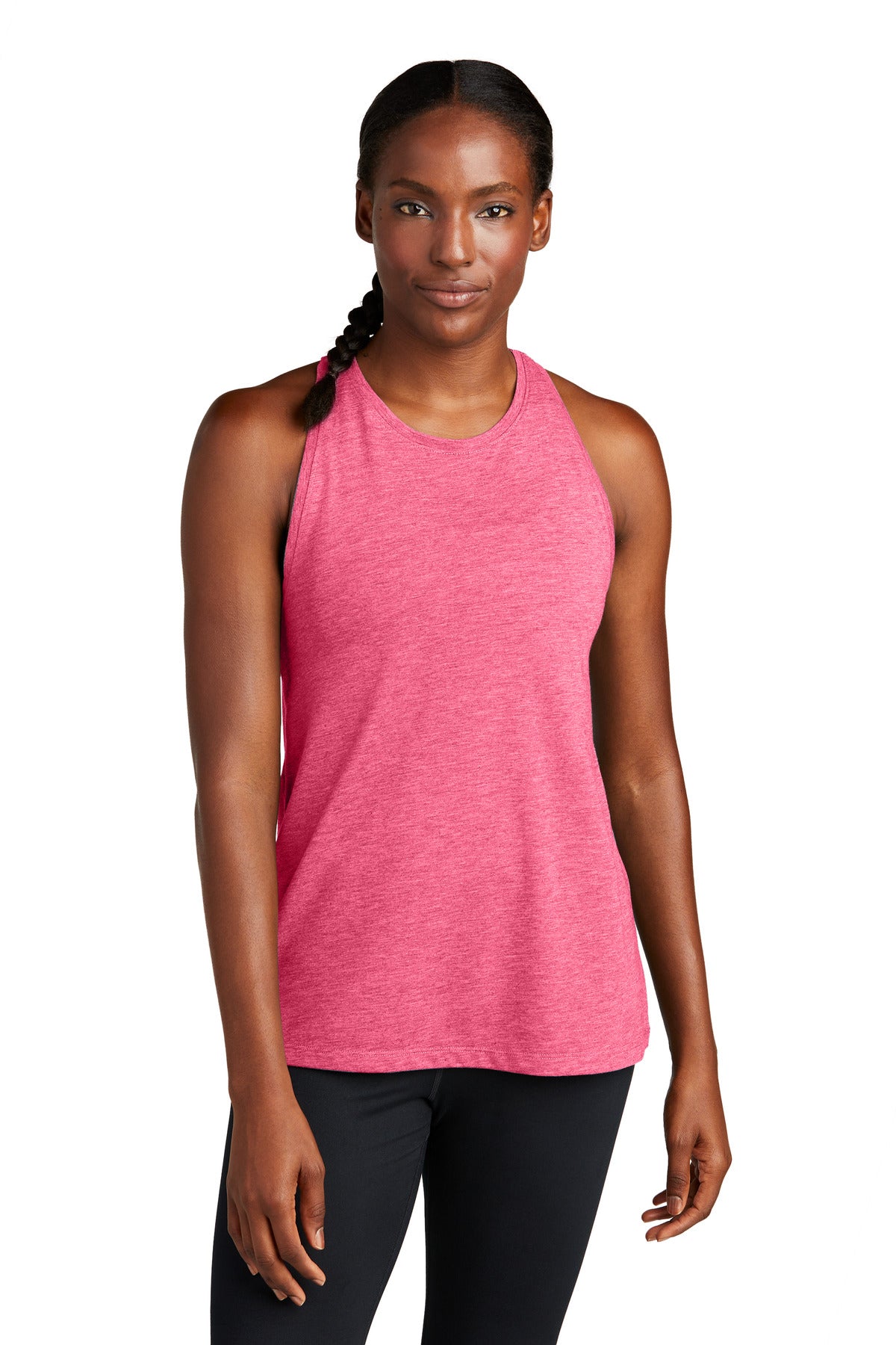 Sport-Tek  ®  Women's PosiCharge  ®  Tri-Blend Wicking Tank. LST402