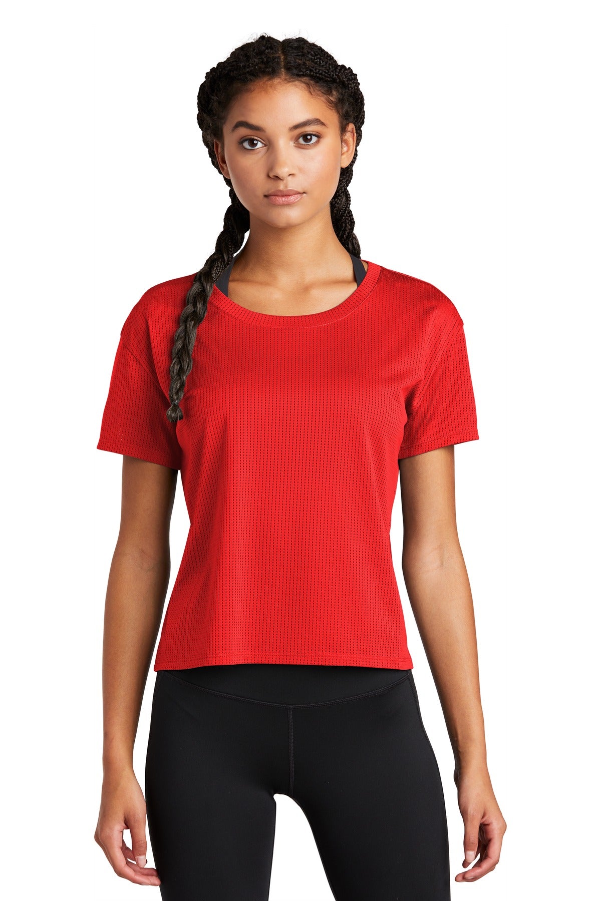 Sport-Tek  ®  Women's PosiCharge  ®  Draft Crop Tee. LST411
