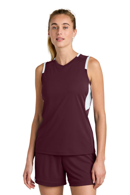 Sport-Tek ®  Women's Club Sleeveless V-Neck LST441