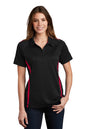 Sport-Tek ®  Women's PosiCharge ®  Micro-Mesh Colorblock Polo. LST685