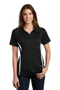 Sport-Tek ®  Women's PosiCharge ®  Micro-Mesh Colorblock Polo. LST685