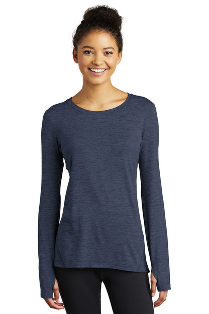 Sport-Tek  ®  Women's Exchange 1.5 Long Sleeve Crew. LST710