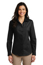 Port Authority ®  Women's Long Sleeve Carefree Poplin Shirt. LW100