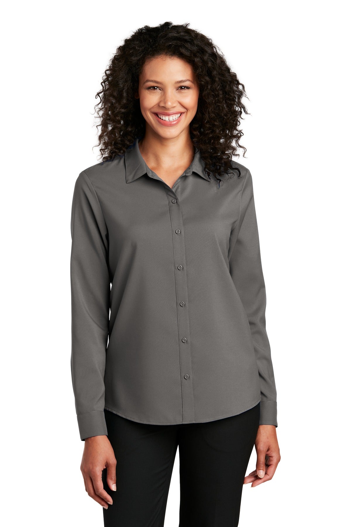 Port Authority ®  Women's Long Sleeve Performance Staff Shirt LW401