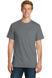 Port & Co ™  Beach Wash ®  Garment-Dyed Pocket Tee.  PC099P