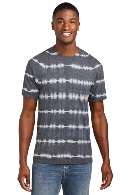 Port & Co ™  Allover Stripe Tie-Dye Tee PC142