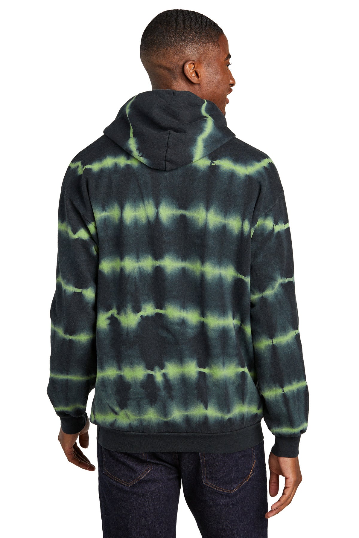 Port & Co ™  Allover Stripe Tie-Dye Fleece PC143