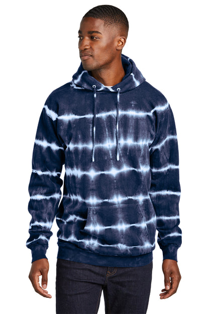 Port & Co ™  Allover Stripe Tie-Dye Fleece PC143