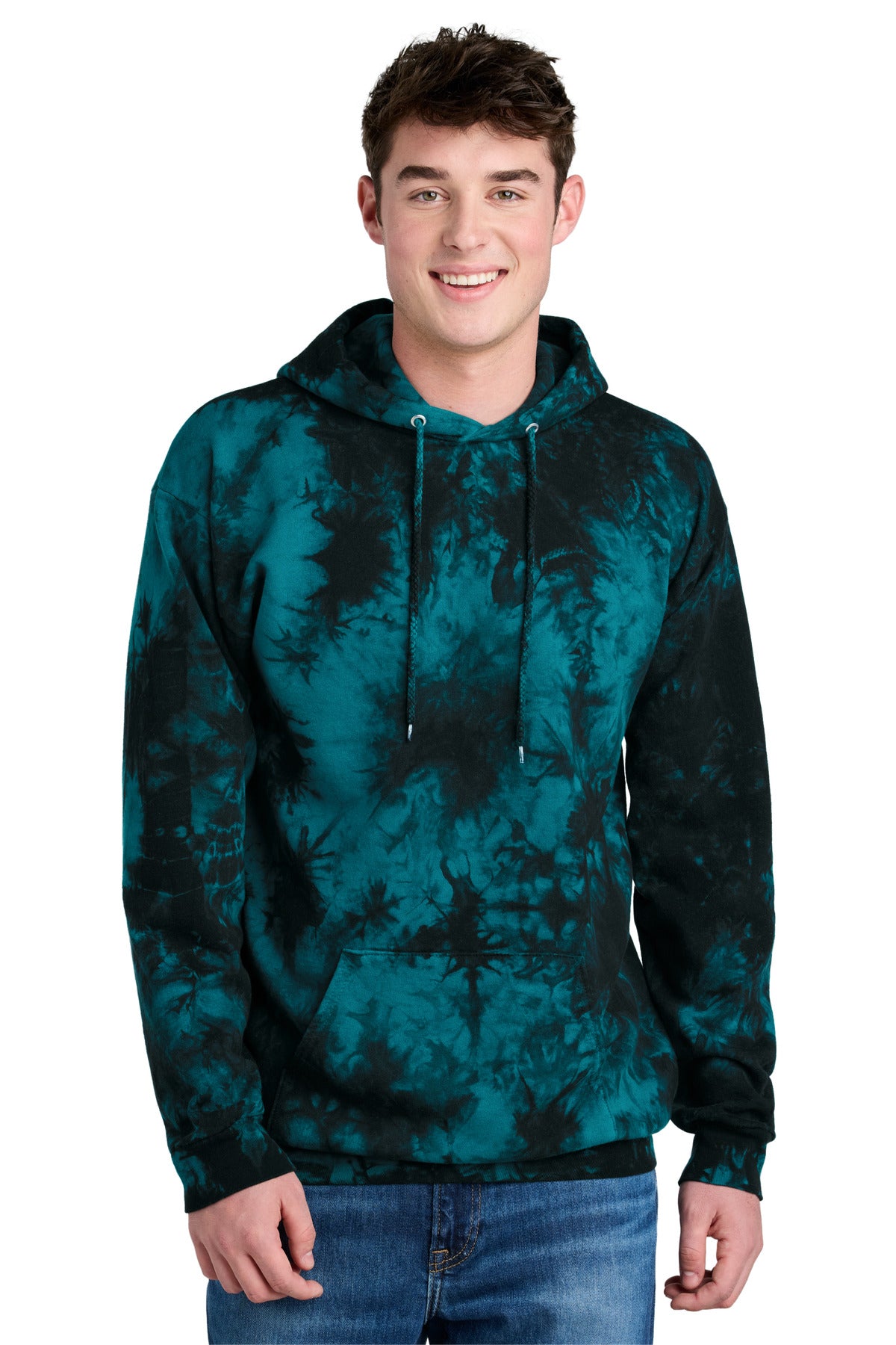 Port & Co ™  Crystal Tie-Dye Pullover Hoodie PC144