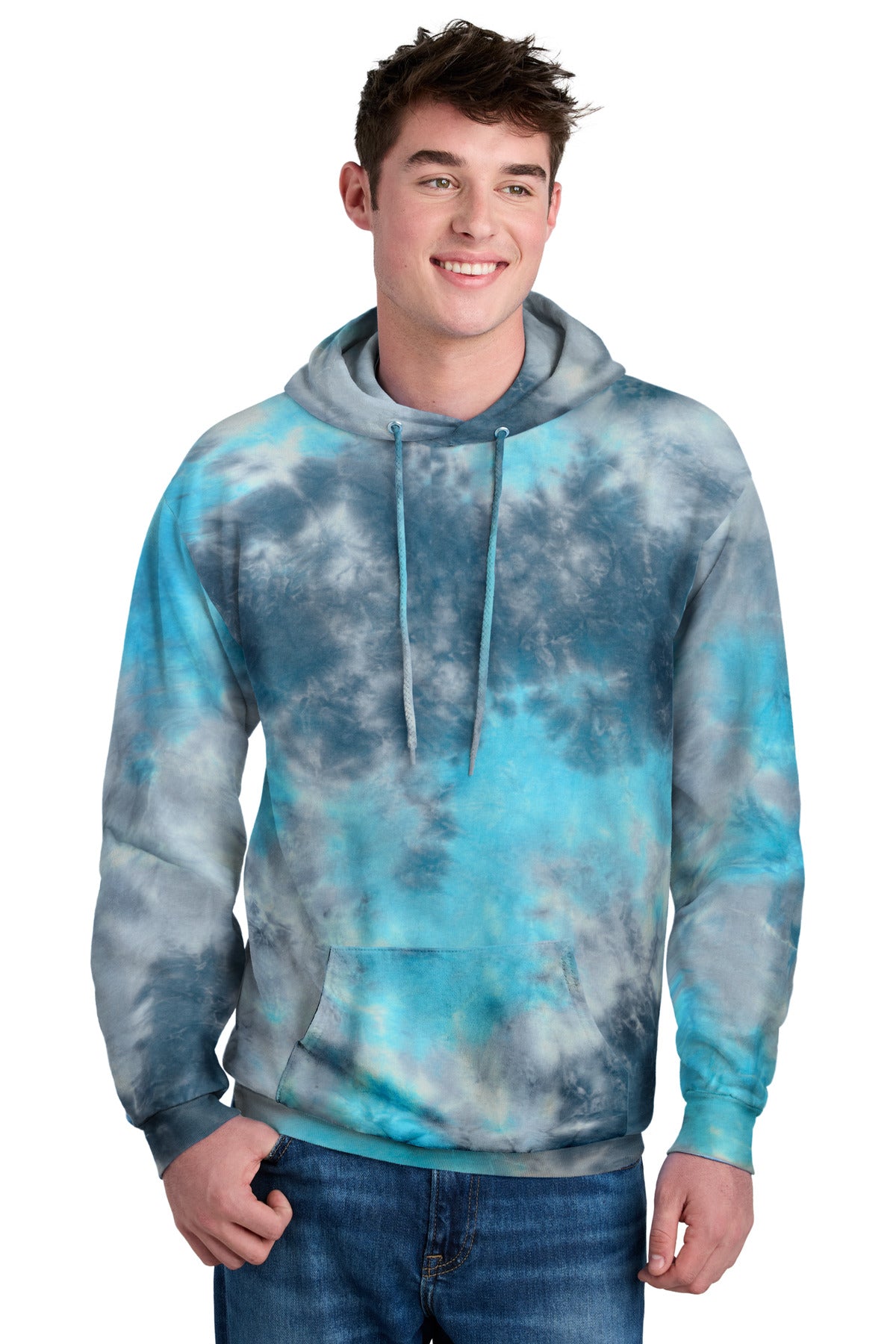 Port & Co ™  Crystal Tie-Dye Pullover Hoodie PC144