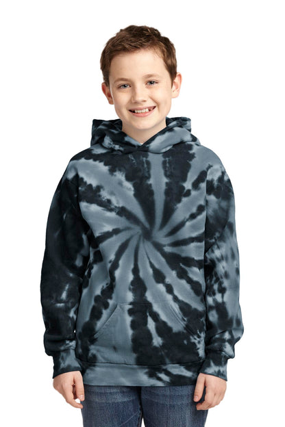 Port & Co ™  Youth Tie-Dye Pullover Hooded Sweatshirt. PC146Y