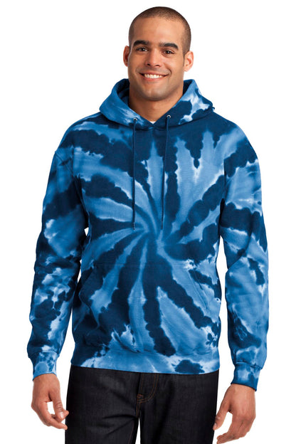 Port & Co ™  Tie-Dye Pullover Hooded Sweatshirt. PC146