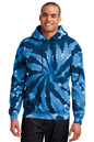 Port & Co ™  Tie-Dye Pullover Hooded Sweatshirt. PC146