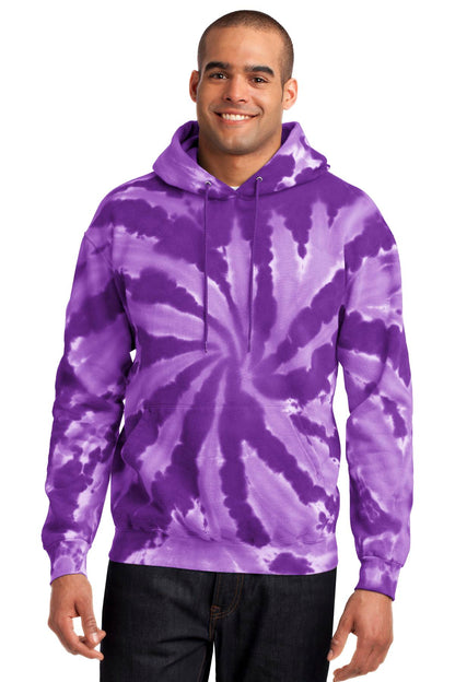 Port & Co ™  Tie-Dye Pullover Hooded Sweatshirt. PC146