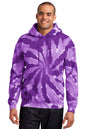 Port & Co ™  Tie-Dye Pullover Hooded Sweatshirt. PC146