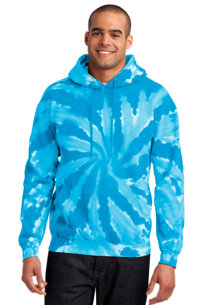 Port & Co ™  Tie-Dye Pullover Hooded Sweatshirt. PC146