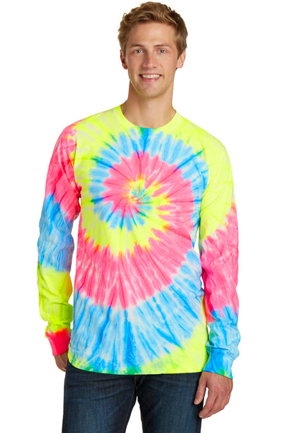 Port & Co ™  Tie-Dye Long Sleeve Tee.  PC147LS