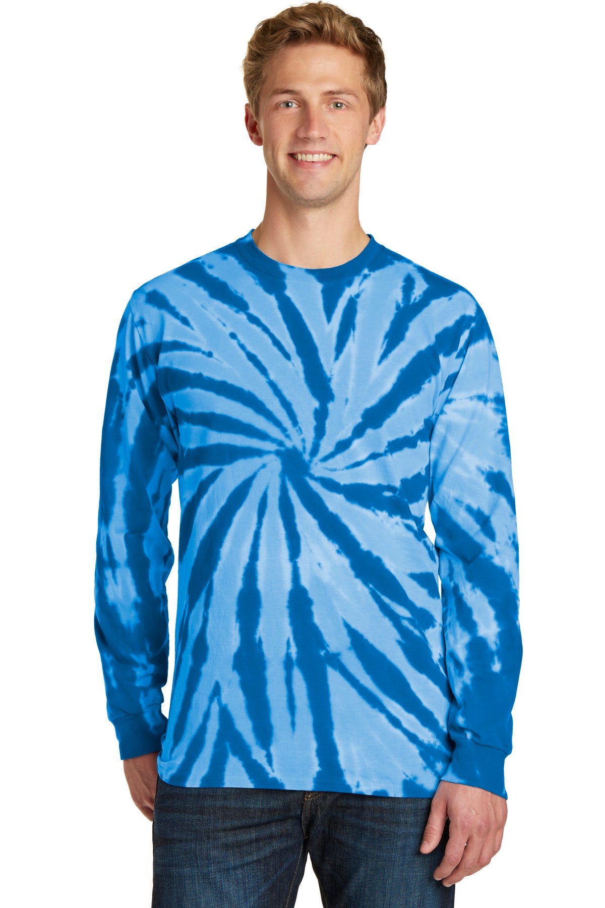 Port & Co ™  Tie-Dye Long Sleeve Tee.  PC147LS