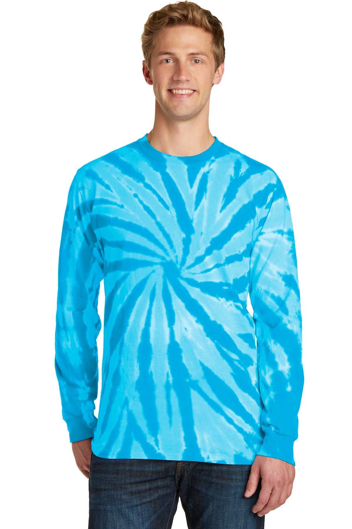 Port & Co ™  Tie-Dye Long Sleeve Tee.  PC147LS
