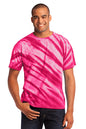 Port & Co ™  Tiger Stripe Tie-Dye Tee. PC148