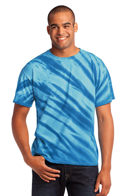 Port & Co ™  Tiger Stripe Tie-Dye Tee. PC148