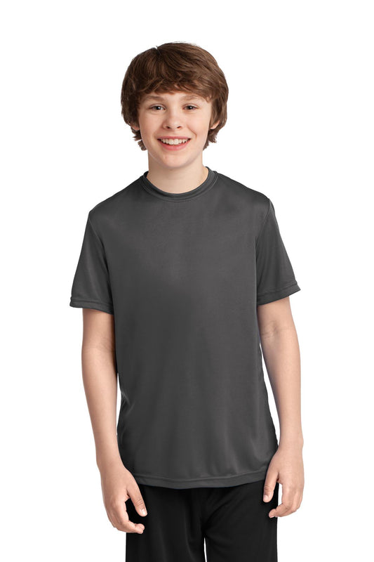 Port & Co ™  Youth Performance Tee. PC380Y - Charcoal