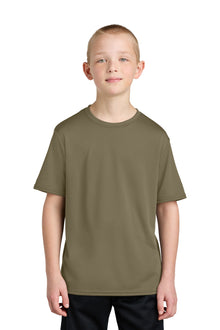 Port & Co ™  Youth Performance Tee. PC380Y - Coyote Brown