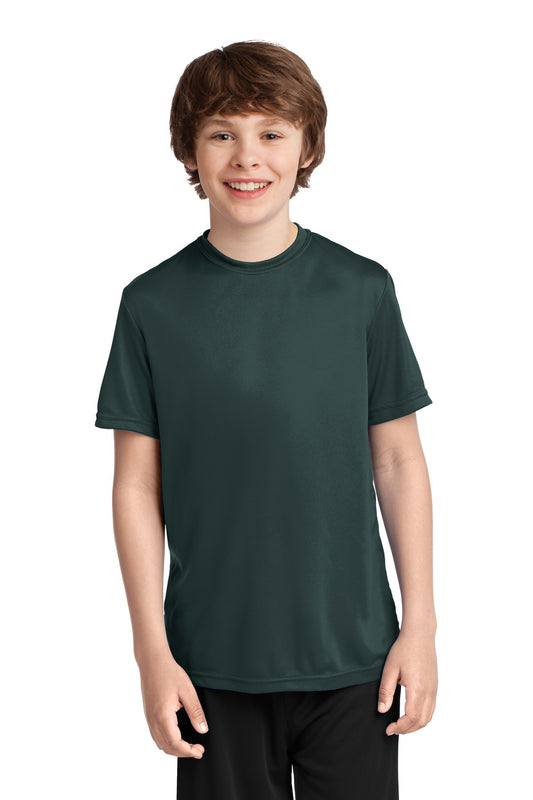 Port & Co ™  Youth Performance Tee. PC380Y - Dark Green