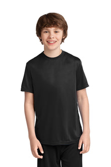 Port & Co ™  Youth Performance Tee. PC380Y - Jet Black