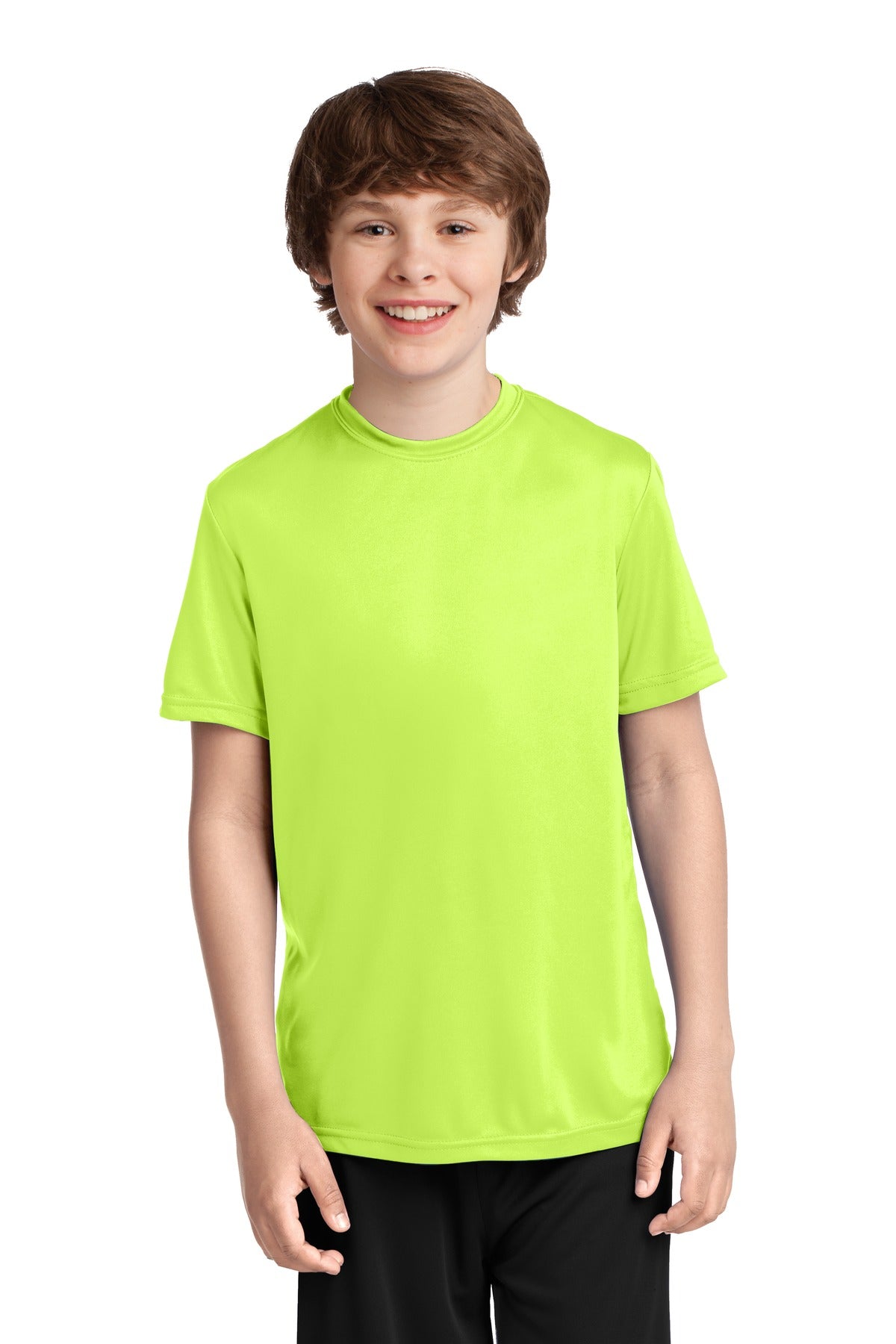 Port & Co ™  Youth Performance Tee. PC380Y - Neon Yellow