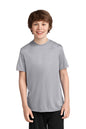 Port & Co ™  Youth Performance Tee. PC380Y - Silver