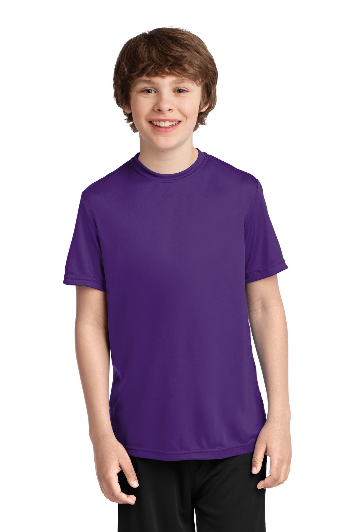 Port & Co ™  Youth Performance Tee. PC380Y - Team Purple