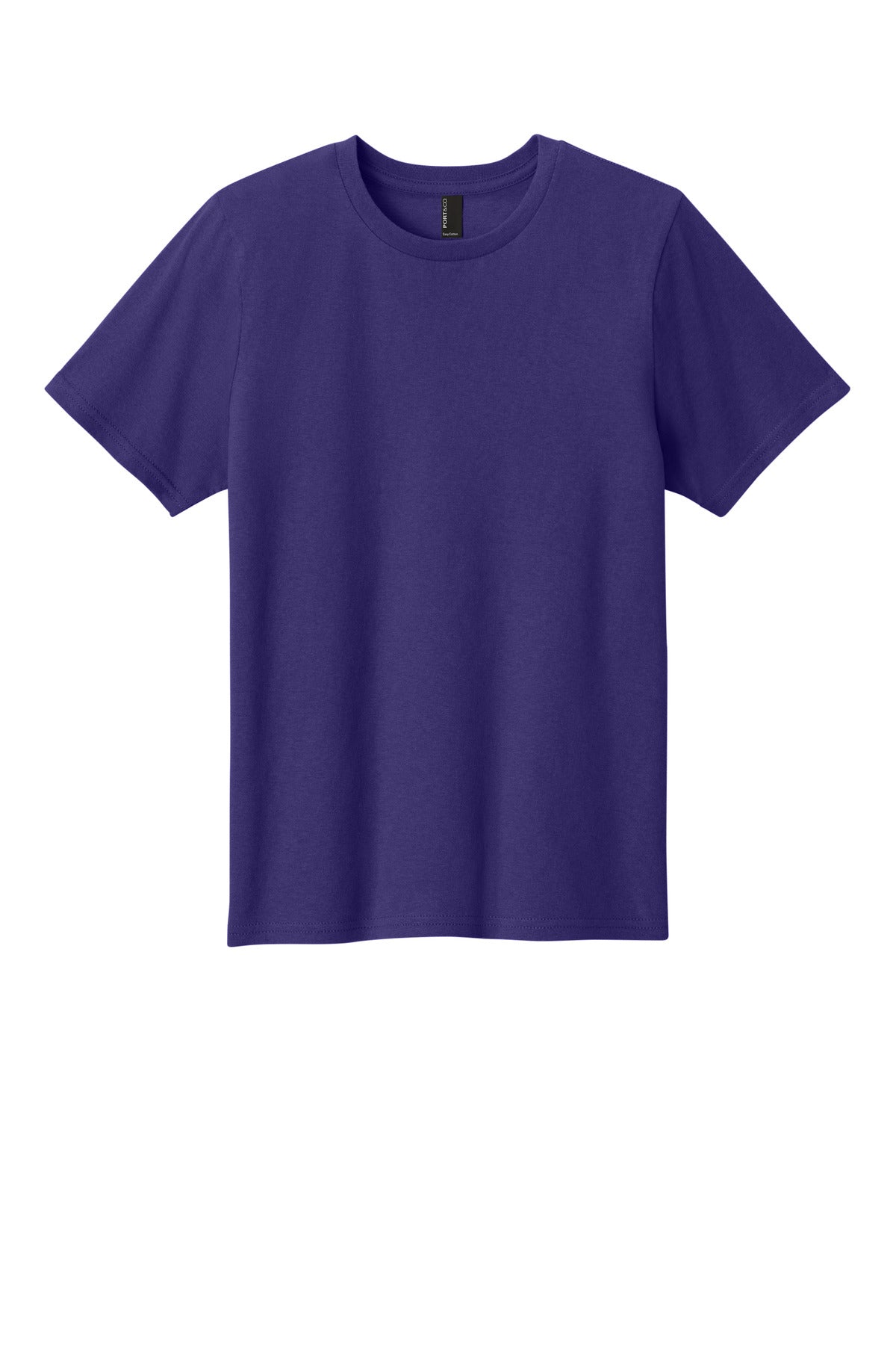 Port & Co ™  Youth Easy Cotton Tee PC43Y - Team Purple