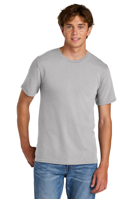Port & Co ™  Easy Cotton Tee PC43 - Silver