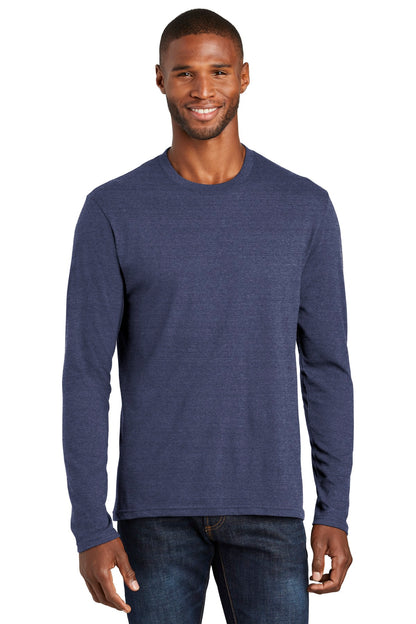 Port & Co ™  Long Sleeve Fan Favorite  ™  Blend Tee. PC455LS