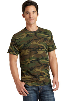 Port & Co ™  Core Cotton Camo Tee.  PC54C