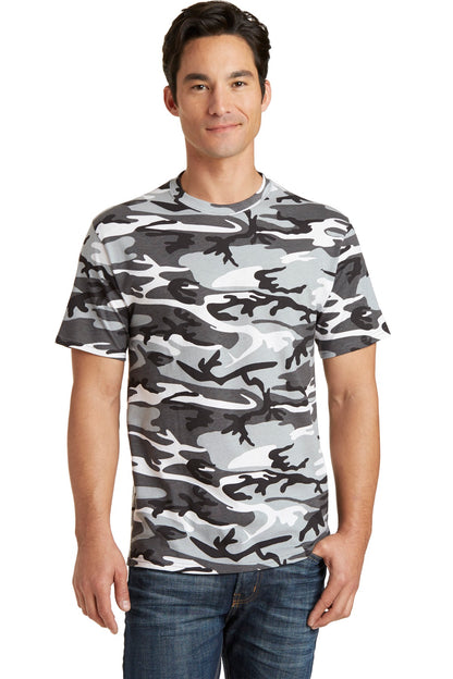 Port & Co ™  Core Cotton Camo Tee.  PC54C