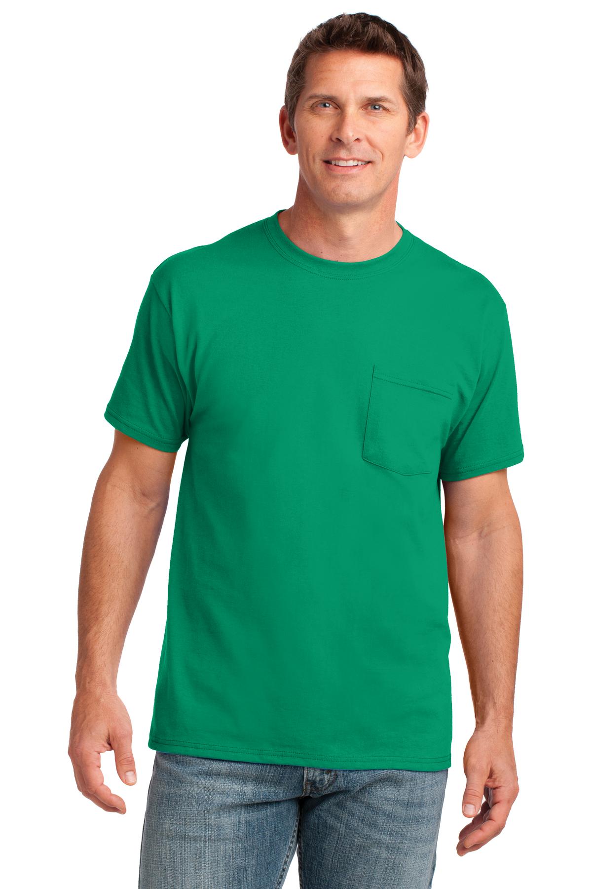 Port & Co ™  Core Cotton Pocket Tee. PC54P